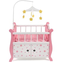 Lit armoire en bois chic poupée - bayer chic 2000 - 51088 - mobilier poupon