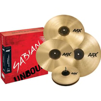 Sabian AAX Freq Performance Set - Pack de cymbales - Bronze B20 - Naturel