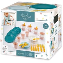 Jouets ecoiffier- jouets ecoiffier-1684-service picnic-vert azur-jeu d