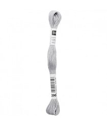 Fil à broder mouliné Uni - Rico Design 290 Gris