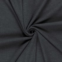 Tissu Drap de manteau Cœur de Laine uni Gris foncé