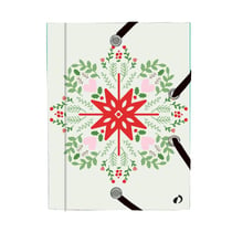 MINI CHEMISE 3 RABATS ELASTIQUE Noel - 12x16 cm