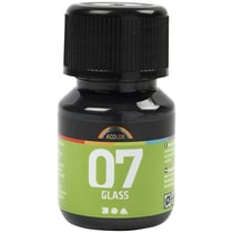 Peinture sur verre - A Color Glass - Noir - 30 ml