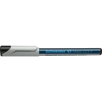 Lot de 10 marqueurs universels non-permanents - SCHNEIDER - Pointe fine 0,7 mm - Noir