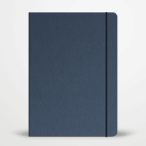 Notebook Souple - pages pointillées - Marine - 150 x 210 mm - Made in France