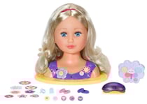 Tete a coiffer et a maquiller baby born sister 27 cm - zapf creation - poupee et accessoires
