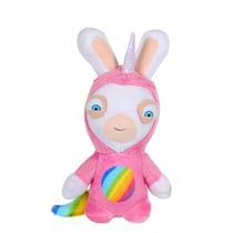 Lapins Crétins Licorne - Lapicorne Rose Sonore - 18 cm