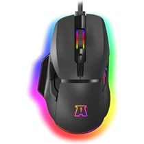 Souris Gaming Otaku M05 12800DPI Rétroéclairage LED RGB - Capteur Optique de 1200 à 12800 DPI - 7 Boutons - programmable - Confortable et Légère - Compatible PC/PS4/PS5/Xbox - Noir