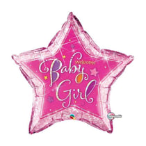 Ballon Géant Welcome Baby Girl