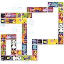 Dominos jungle - Janod - Jaune