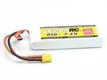 Batterie LiPo 2S LemonRC 850mah - 7.4V (35C) XT30