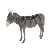 Maquette 3D en papier âne - Fridolin
