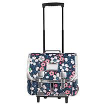Cartable à roulettes Tann's 41 CM - Collection Floriane Multicolore