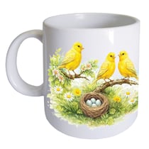 Mug en céramique canaris 35 cl