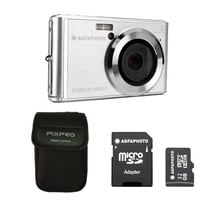 AGFA PHOTO Realishot DC5200 - Appareil Photo Numérique Compact, CMOS 21MP, Écran LCD 2,4", Zoom Digital 8x, Vidéo HD 720p, Batterie Lithium, Cartes SD, Modes Scène
