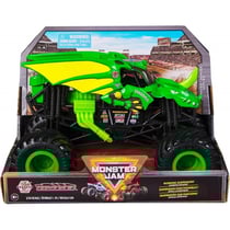 Monster jam geant : bakugan dragonoid - voiture verte - vehicule echelle 1:24 - spin master - 20144300