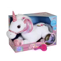 Peluche - Licorne Lica Bella féerique, musicale et lumineuse - 35 cm
