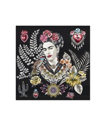 Tissu carré Jacquard 48x48 cm Artista