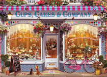 Puzzle 1000 pièces - Cups, Cakes & Company - Eurographics