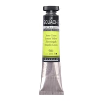 Gouache - Extra-fine - Jaune citron - 501 - Tube de 21ml - Sennelier