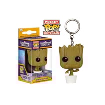 Les Gardiens de la Galaxie - Porte-clés Pocket POP! Dancing Groot 4 cm