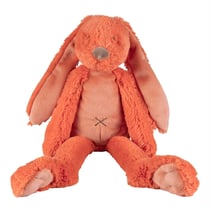 Peluche Lapin Richie Orange 38 cm - Happy Horse