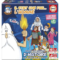 Jeu éducatif - Il était une fois la vie L'homme - Questions d'histoire - Educa Borras