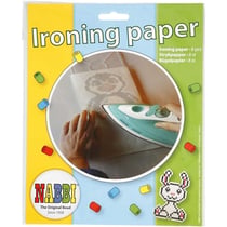 Papier à repasser pour perles Hama - Transparent - 16 x 16 cm - 8 pcs