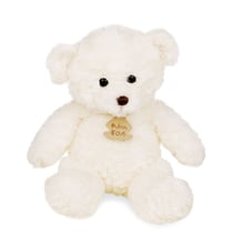 Peluche Ours Câlin crème 21 cm