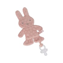 Doudou attache tétine Miffy - Flower Rose
