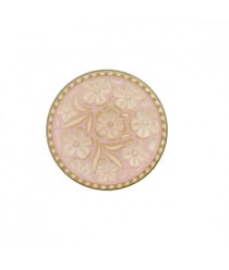 Bouton métal motif floraux 23mm à queue - Prym Rose