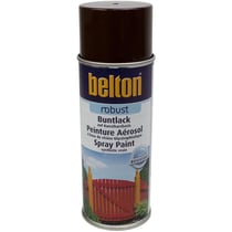 Bombe de peinture Belton Robust RAL 9005 Noir mat 400ml