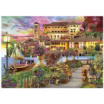 Puzzle balade italienne 1500 pieces - collection peinture italie romantique - educa - 19562