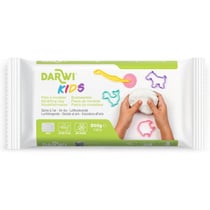 Pâte à modeler - Naturelle - Blanche - Autodurcissante - Enfant - Darwi - 500g