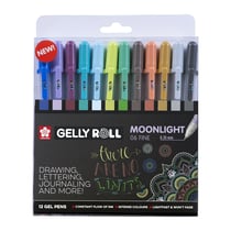 Stylos gel - Sakura - Moonlight Cosmos - Pointe ronde - 0,35 mm