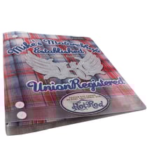 Classeur Souple Polypro - 4 Anneaux - A4 - Kaporal