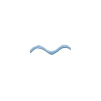 Crayon pour écrire sur cire, flacon 30ml, bleu layette