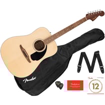 Pack California Standard Redondo Spruce Natural + Housse Fender