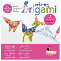 Coloring Origami - Papillon - Fridolin