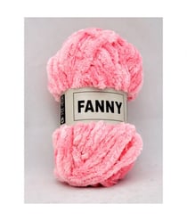 Pelote de fil chenille FANNY - OKE ! Rose (70)