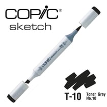 Copic - Marqueur à l'alcool Copic Sketch T10 Toner Gray No.10