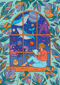 Puzzle 1000 pièces - Rêveries - Hachette