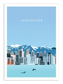 Affiche 50 x 70 cm -  Vancouver - Katinka Reinke