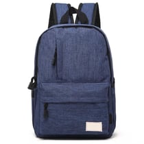 Sac à Dos PC Ordinateur Portable Universel Haute Qualité pour Etudiants Bleu Foncé YONIS
