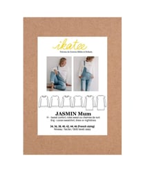 Pochette patron de couture Femme Sweat ou Robe JASMIN Mum 34 à 46 taille n°FR 34-46