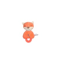Doudou de dentition Bebe Bamboo - Renard - 17 cm s/carte