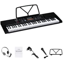 ALIGHTUP - GEP-107 - Clavier électronique 61 touches - Noir écran LCD