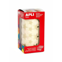 Apli Agipa - Gommettes rouleau Étoile Doré métallisé x 2 360