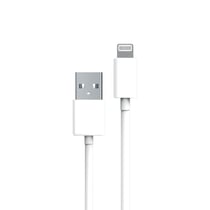 Myway Câble Lightning vers USB 2.0 Charge 12W et Synchronisation 2m Blanc