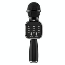 Microphone Bluetooth Sans Fil Rose Qualité Audio TWS Batterie Longue Durée YONIS